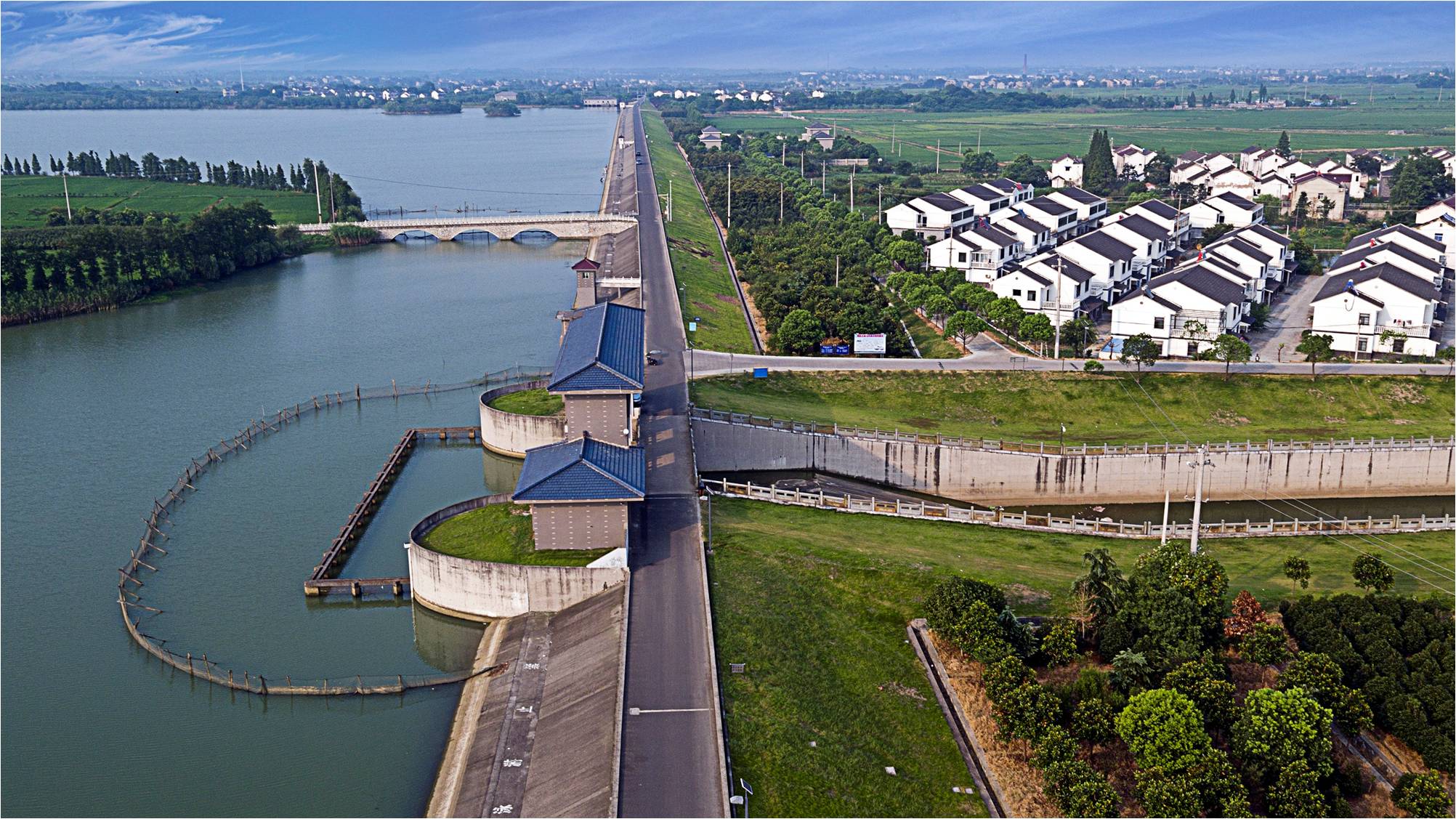 溧阳塘马水库库区和移民安置区基础设施建设和生态环境治理 林小明 摄