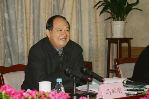 省委副书记冯敏刚检查指导我厅机关作风建设